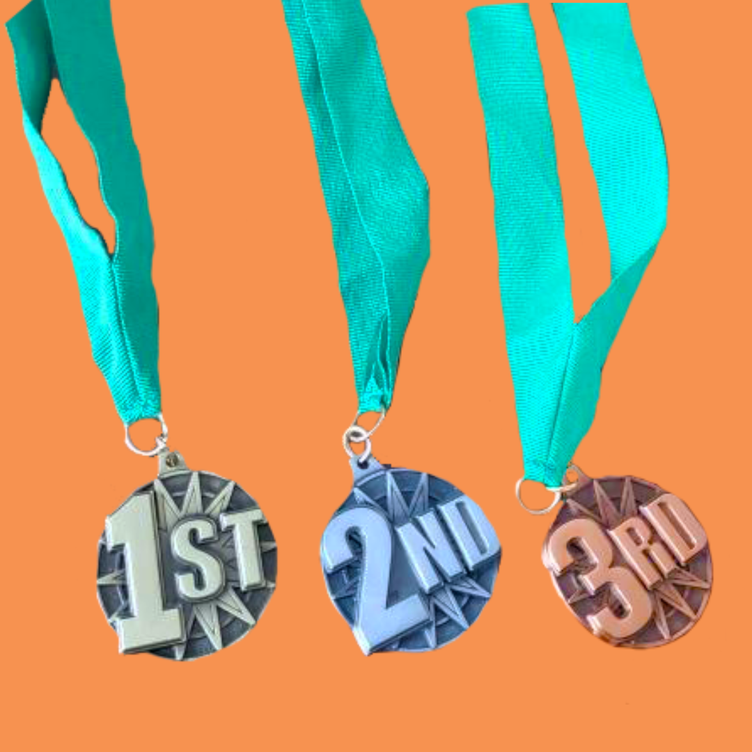 (3) Scramble Bingo™ Tournament Medals