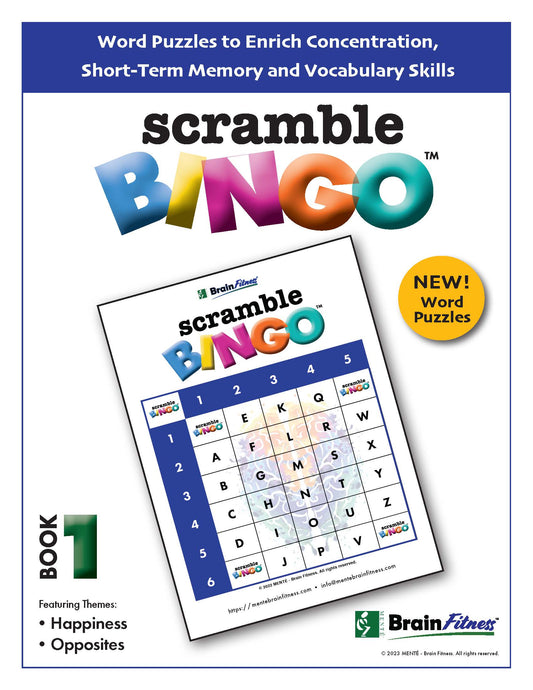 Scramble Bingo™ Puzzle Book 1