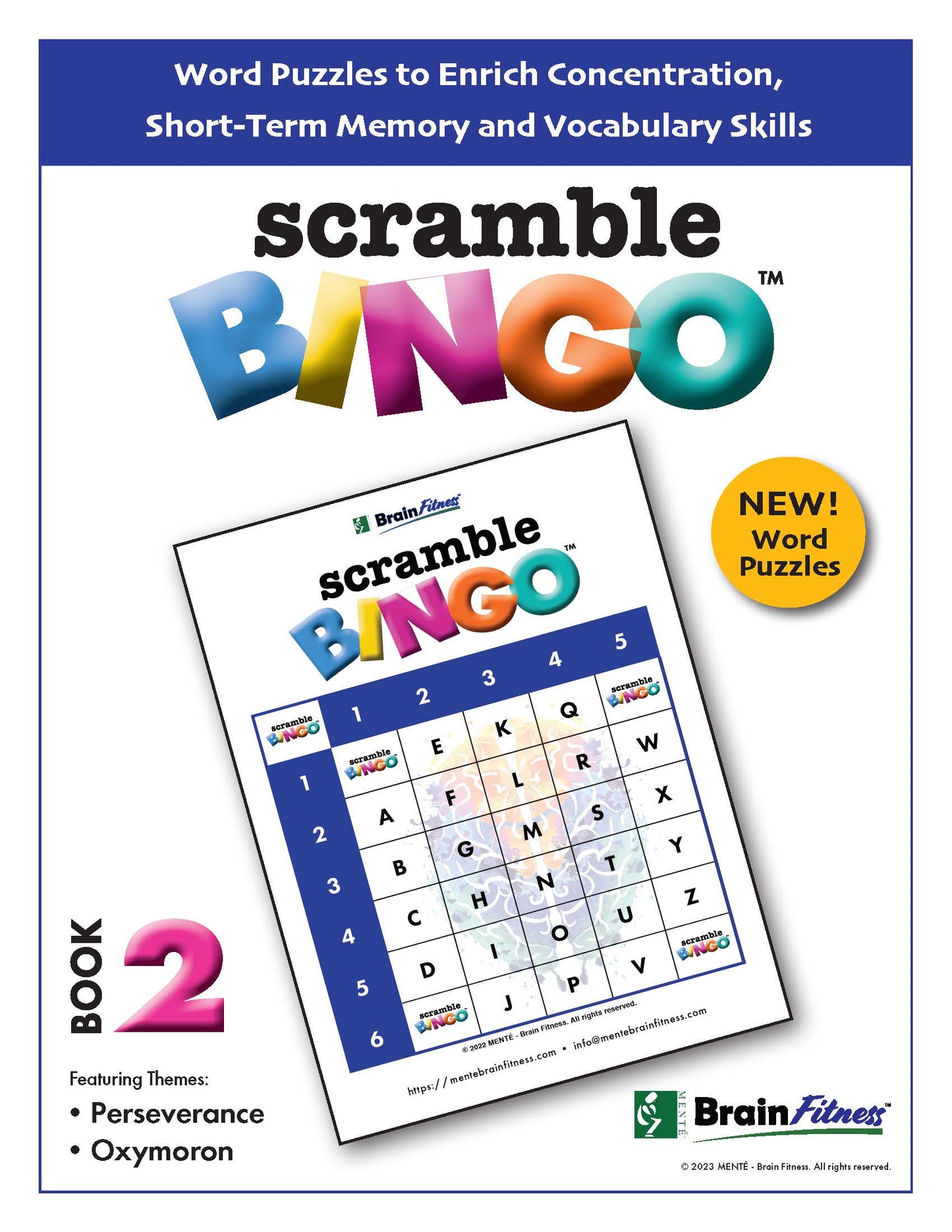 Scramble Bingo™ Puzzle Book 2