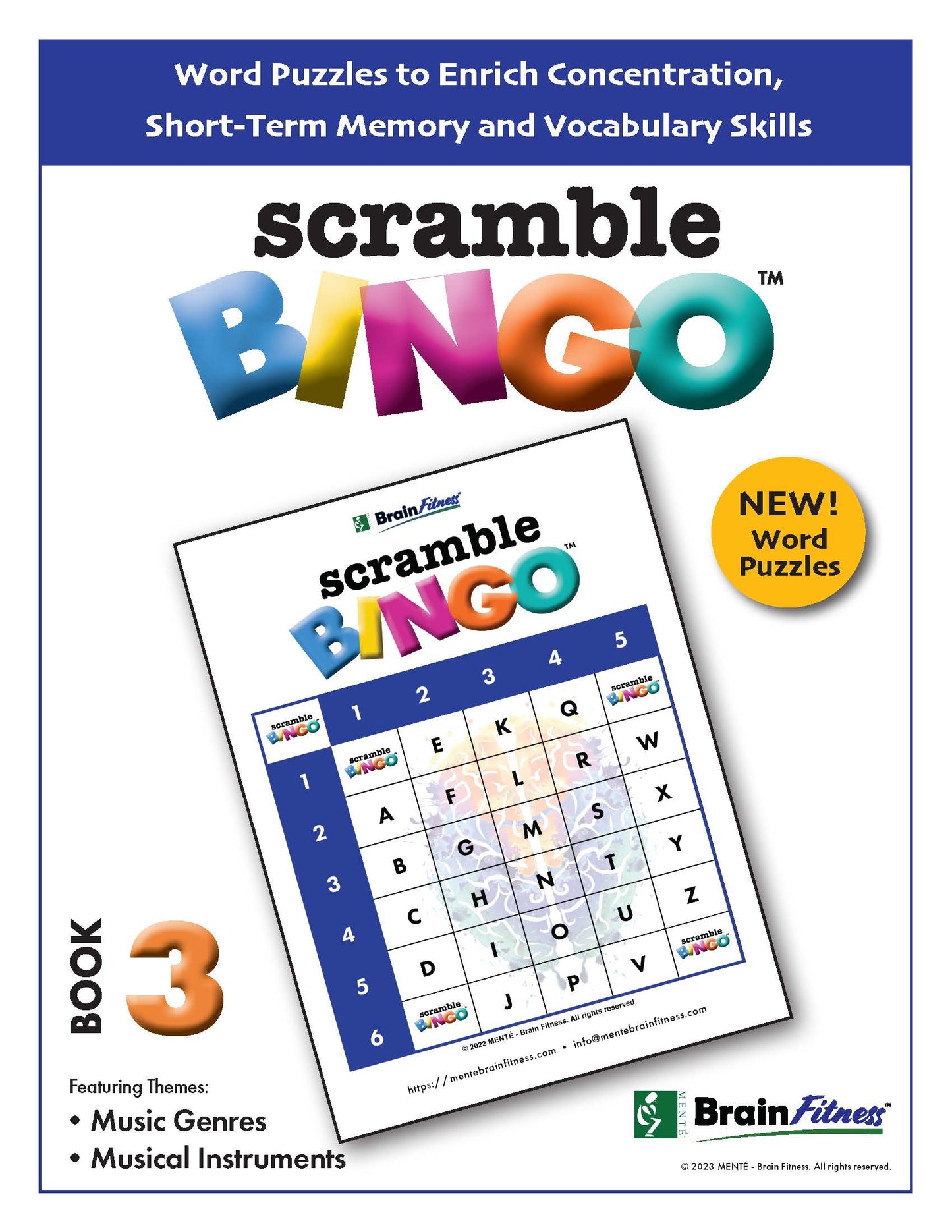 Scramble Bingo™ Puzzle Book 3