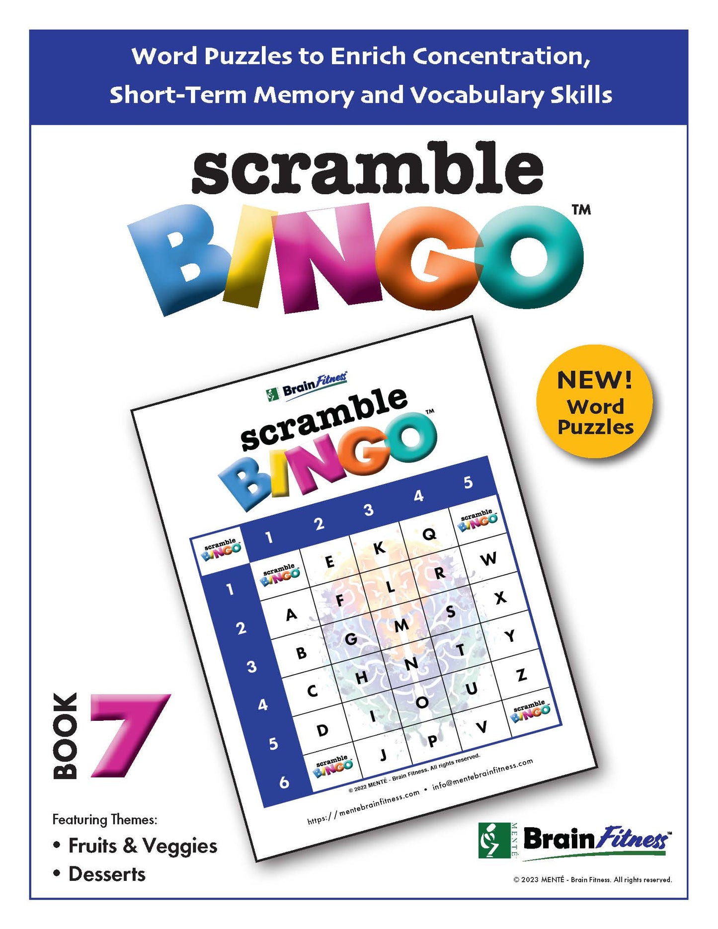 Scramble Bingo™ Puzzle Book 7