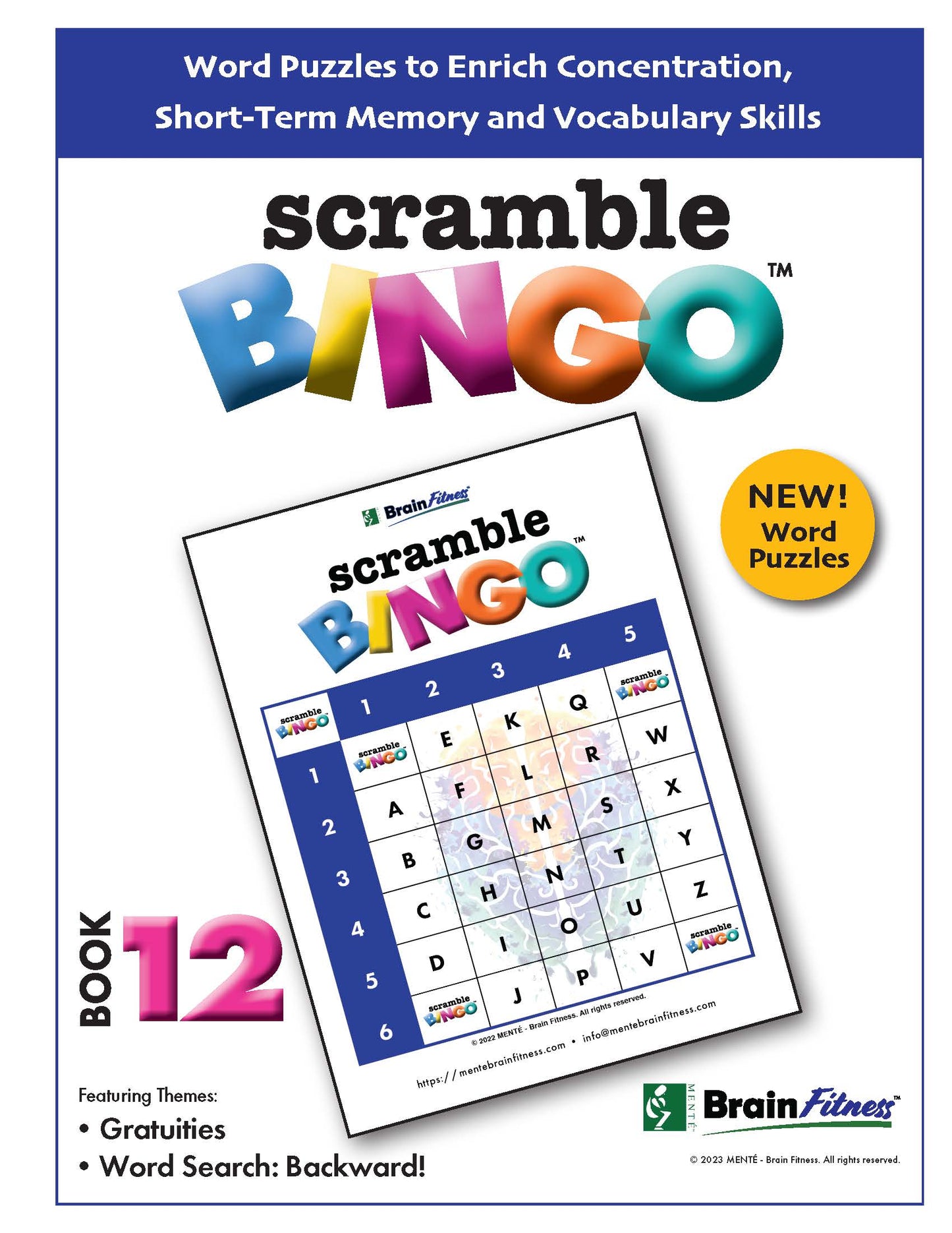 Scramble Bingo™ Puzzle Book 12