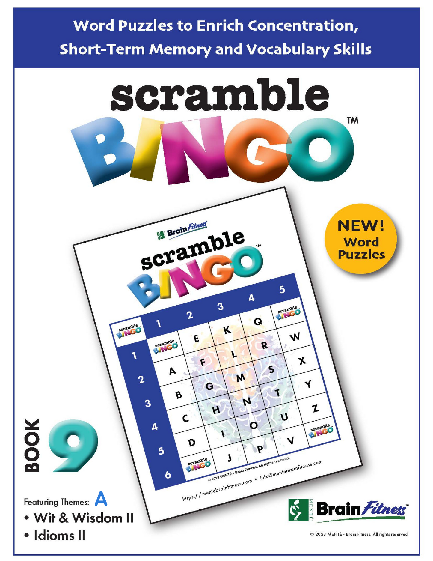 Scramble Bingo™ Puzzle Book 9