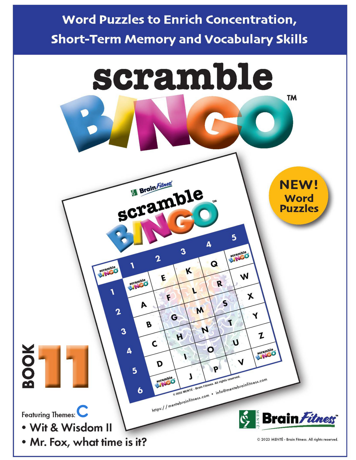 Scramble Bingo™ Puzzle Book 11